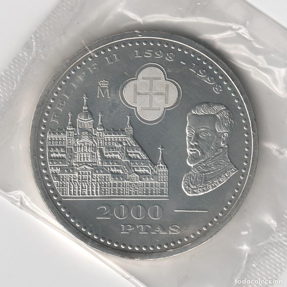Monedas Juan Carlos I: Moneda Espa&ntilde;a 2000 Ptas 1998 - Foto 1