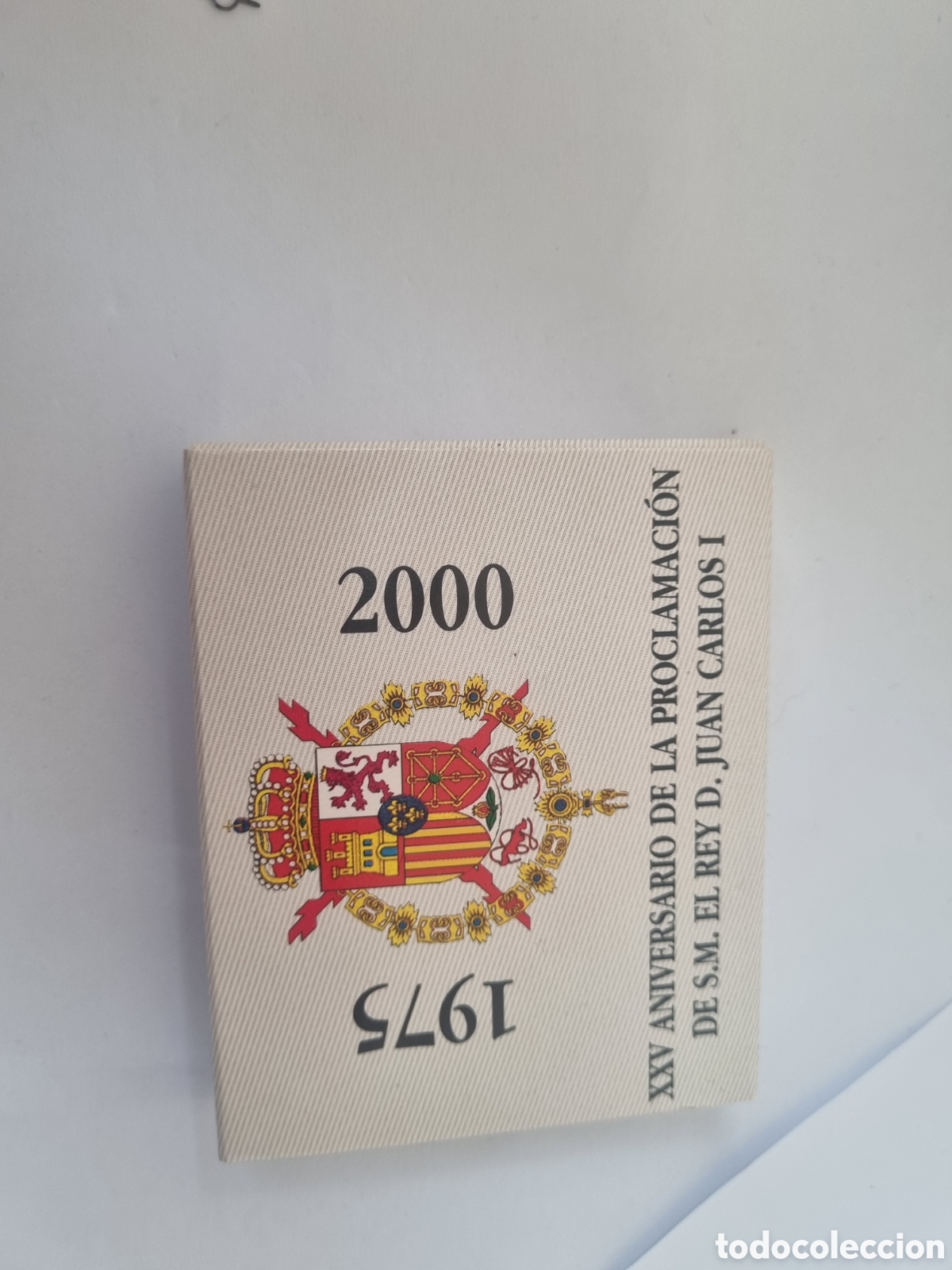 Monedas Juan Carlos I: Moneda 2000 pesetas plata XXV aniversario