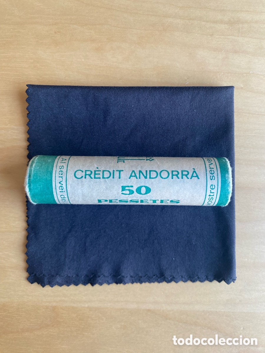 Monedas Juan Carlos I: Cartucho original cerrado 50 monedas 1 peseta 1983