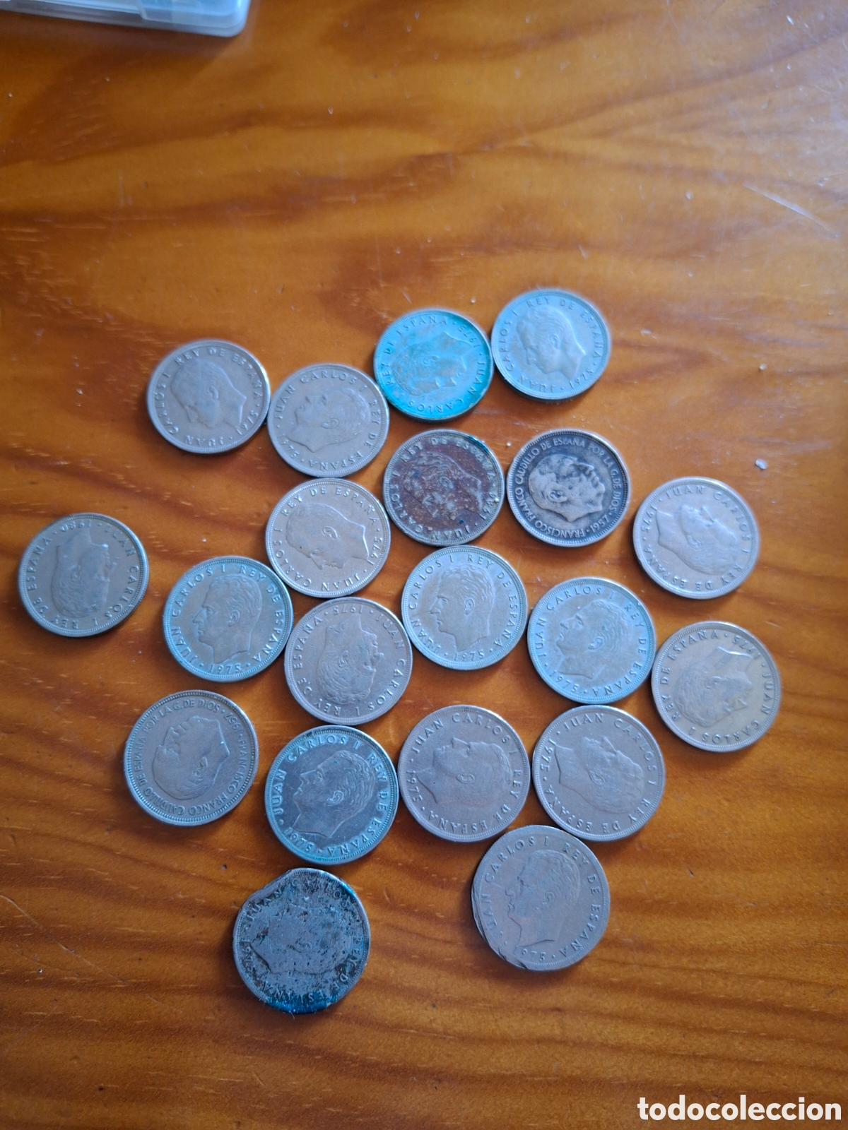 Monedas Juan Carlos I: Lote monedas 5 pesetas