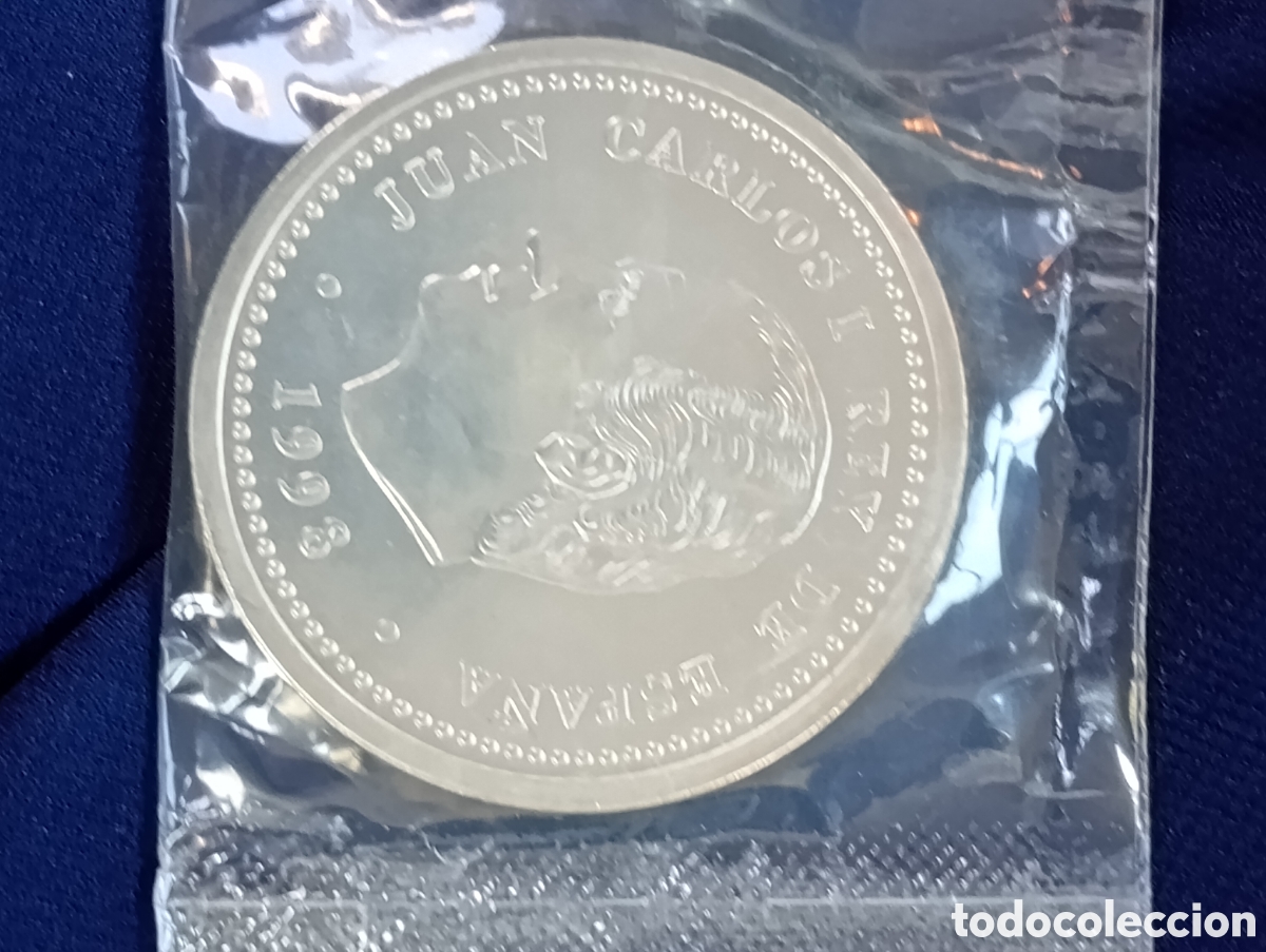 Monedas Juan Carlos I: Una moneda de 2000 pesetas de plata de 1998
