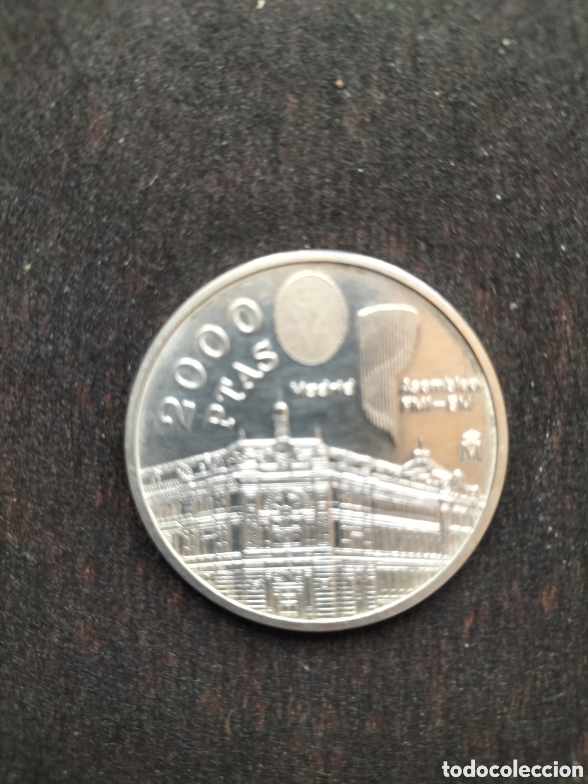 Monedas Juan Carlos I: A&ntilde;o 1994. Moneda de 2000 Ptas de Plata Nueva.