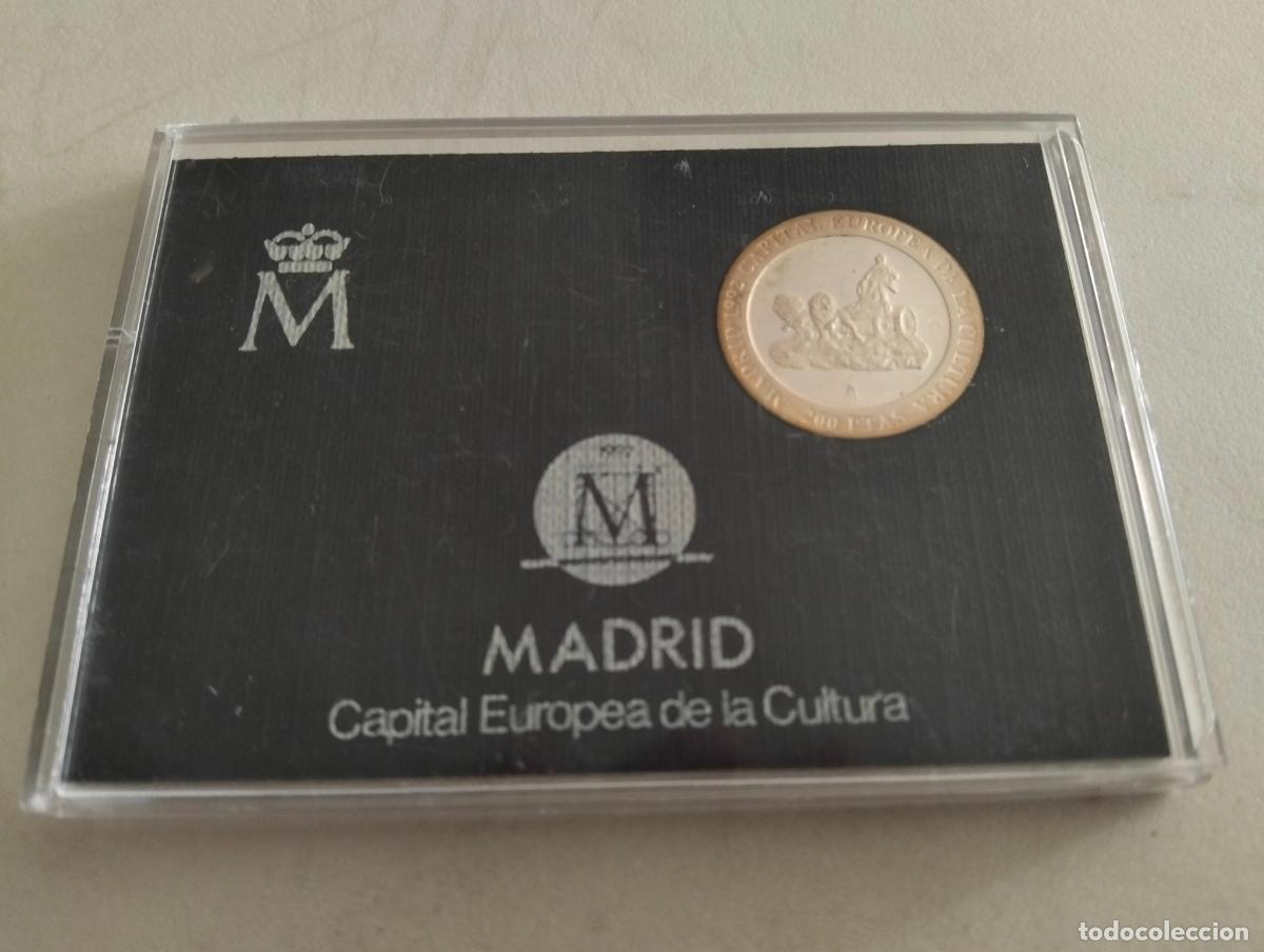 Monedas Juan Carlos I: ESTUCHE MONEDA DE PLATA 200 PTAS A&Ntilde;O 1992, MADRID CAPITAL EUROPEA DE LA CULTURA, JUAN CARLOS I