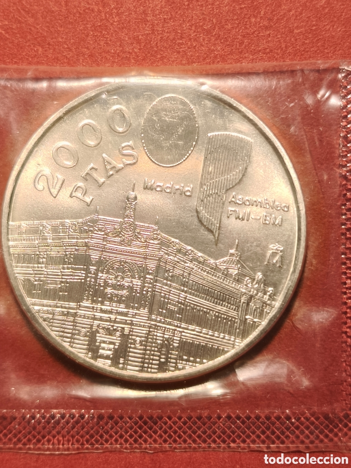 Monedas Juan Carlos I: Moneda de 2000 pesetas de 1994