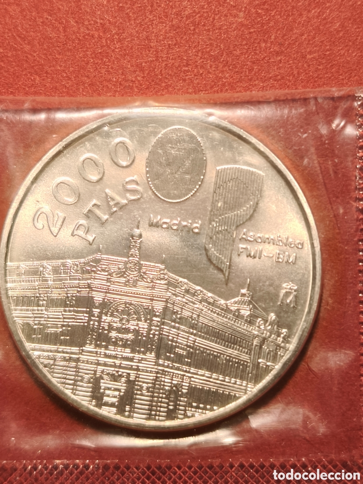 Monedas Juan Carlos I: Moneda de 2000 pesetas de 1994