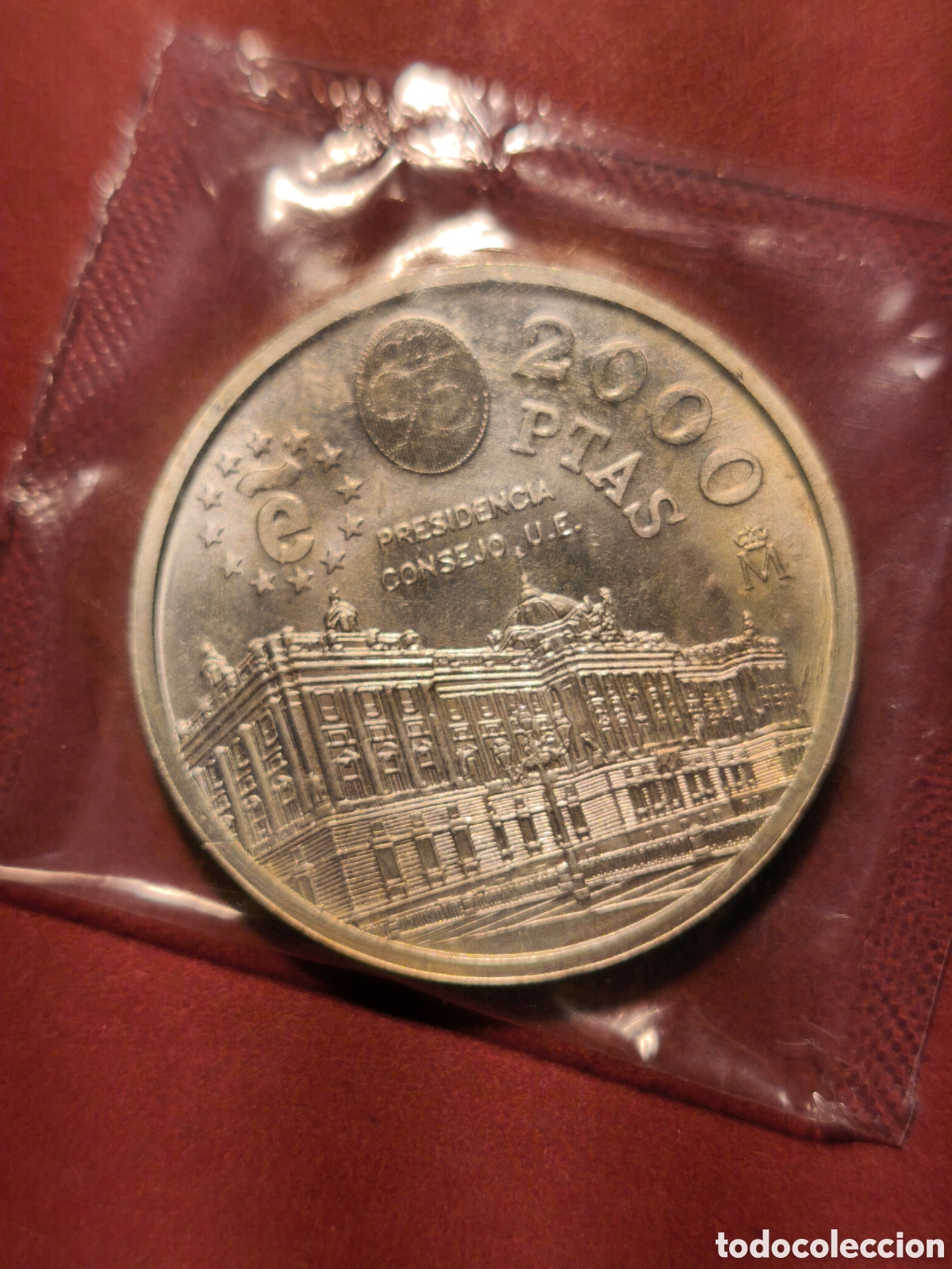 Monedas Juan Carlos I: Moneda de 2000 pesetas de 1995