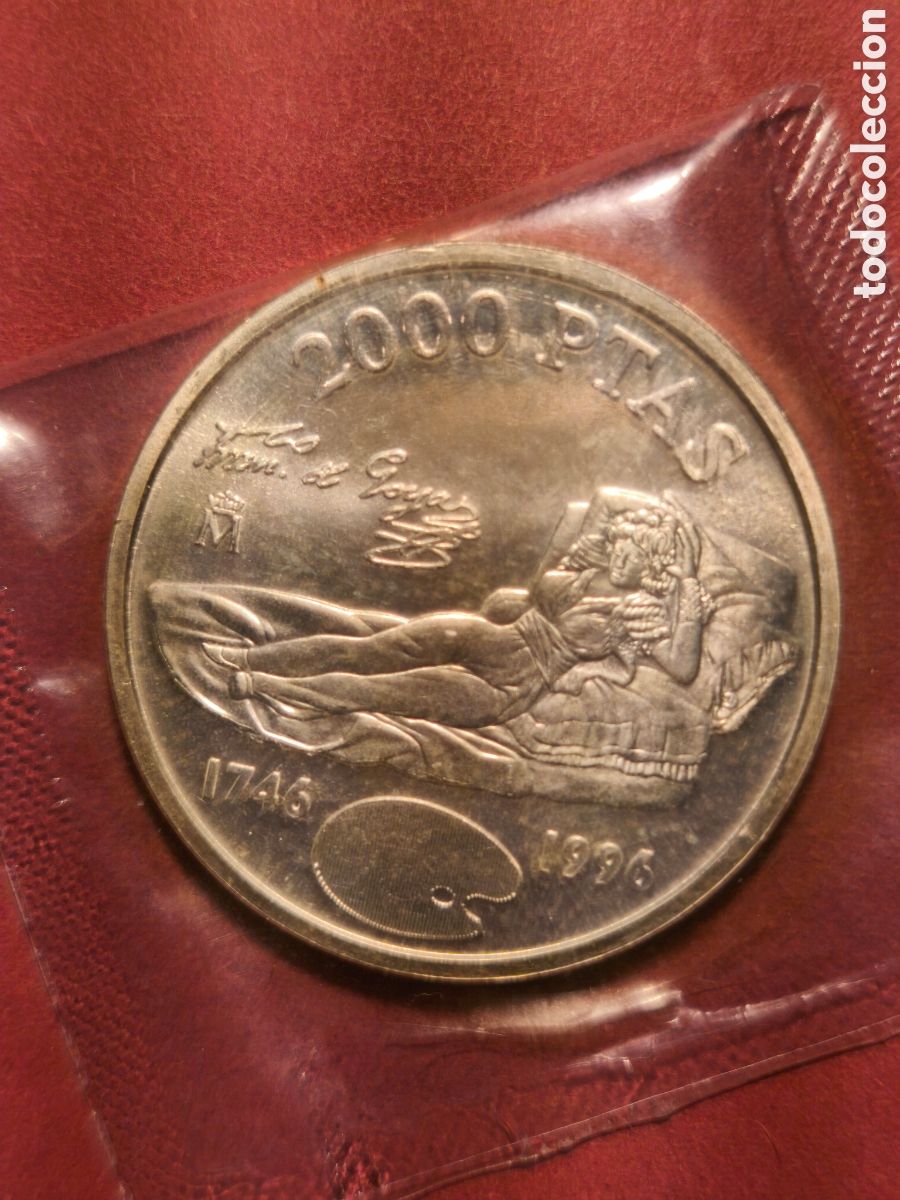 Monedas Juan Carlos I: Moneda de 2000 pesetas de 1996