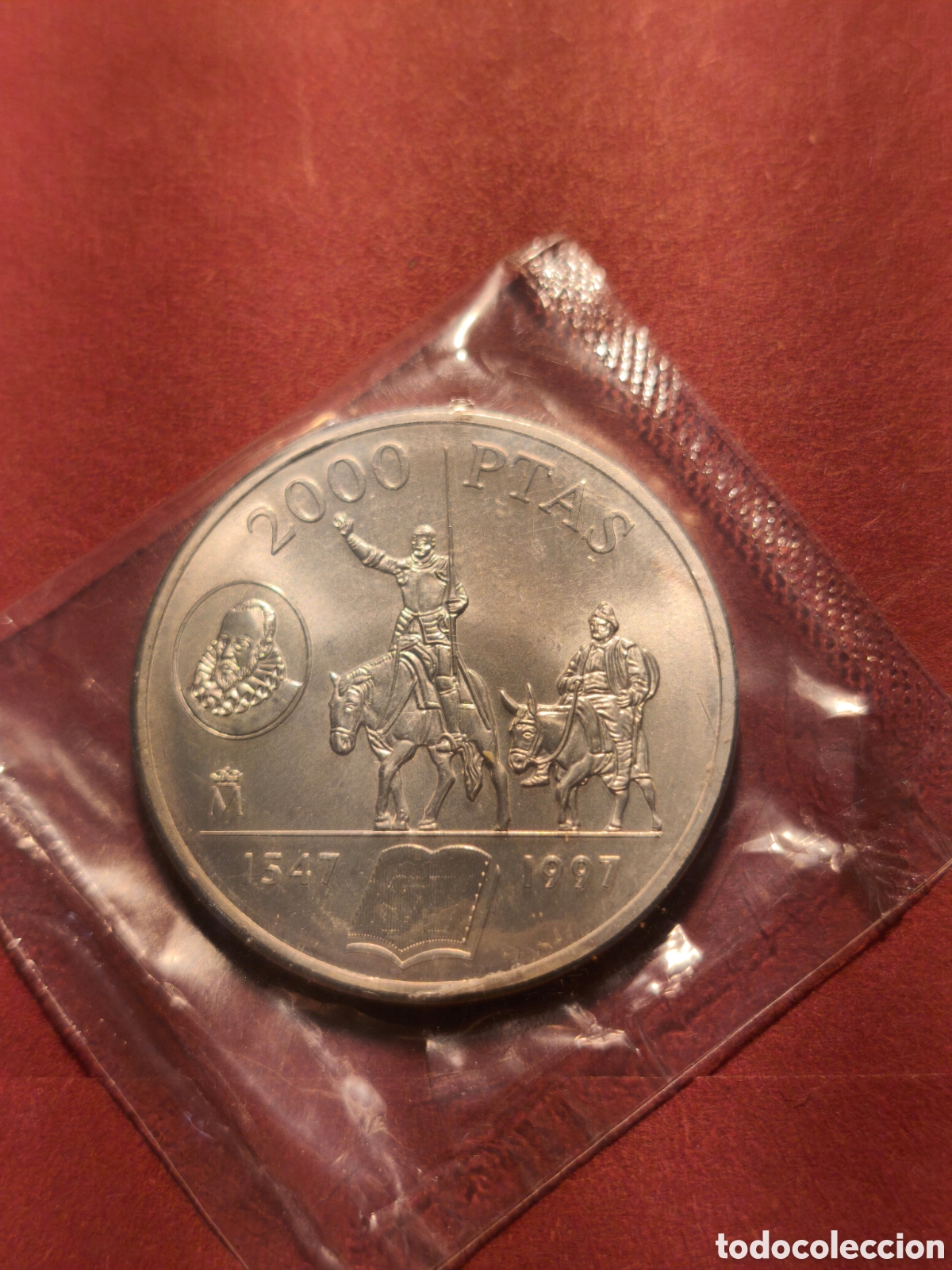 Monedas Juan Carlos I: Moneda de 2000 pesetas de 1997