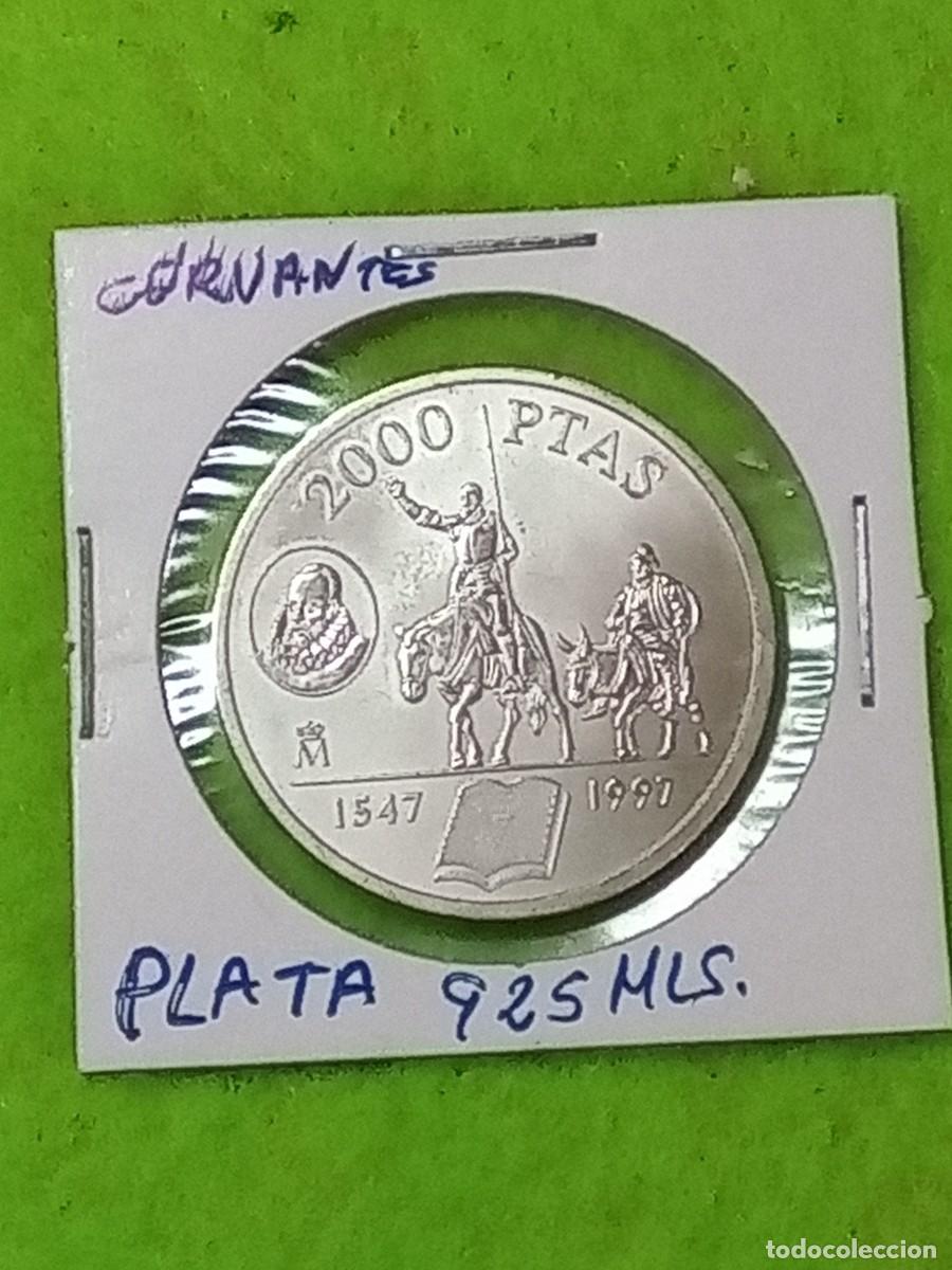 Monedas Juan Carlos I: Plata. Moneda de 2000 pesetas. espa&ntilde;olas
