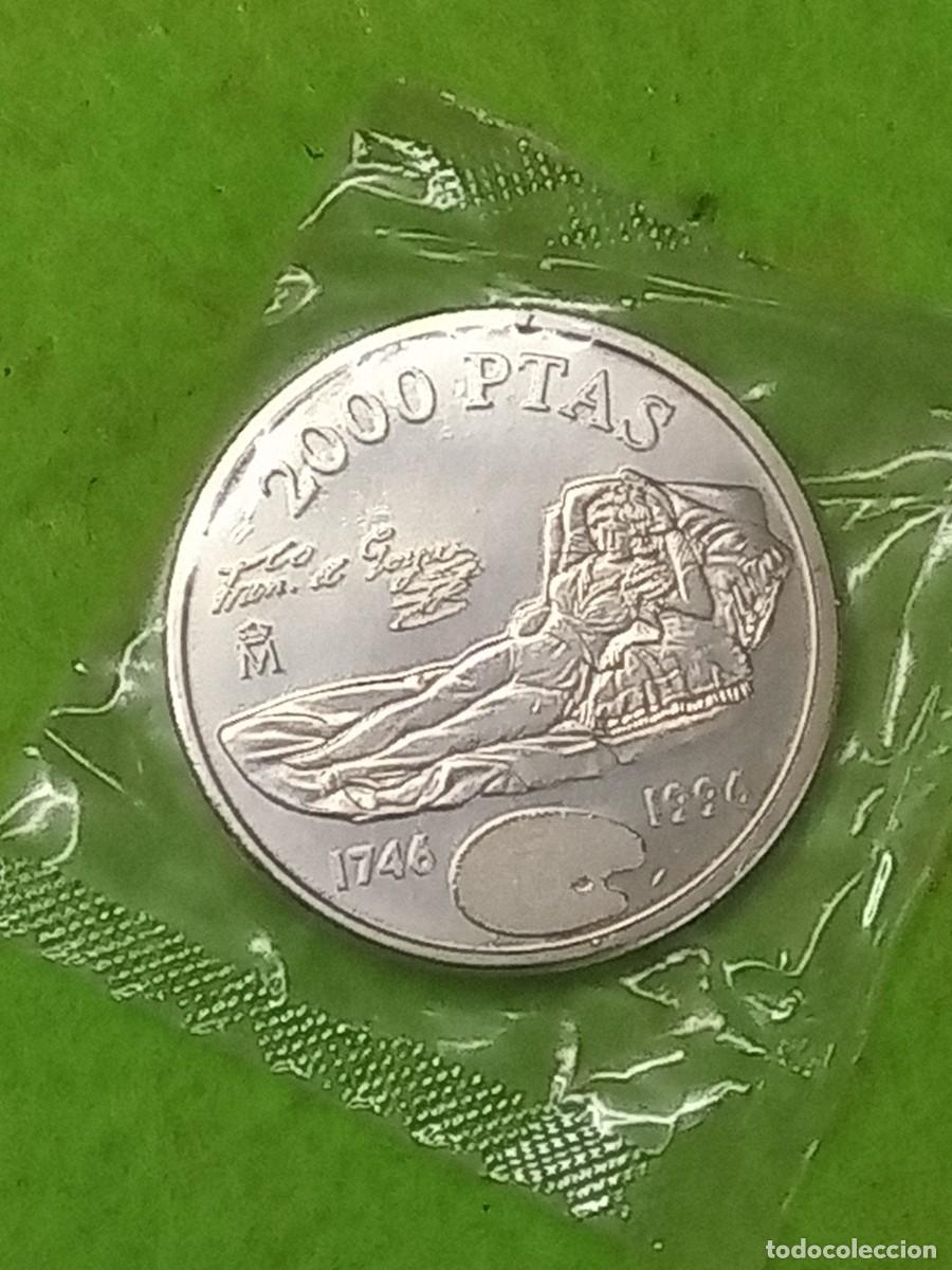 Monedas Juan Carlos I: Plata. Moneda de 2000 pesetas. espa&ntilde;olas