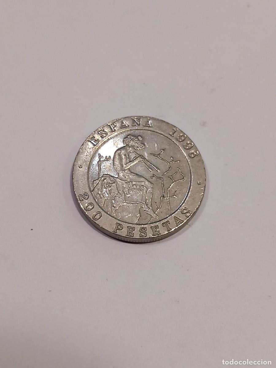 Monedas Juan Carlos I: MONEDA DE 200 PESETAS ESPA&Ntilde;A A&Ntilde;O 1996 / COMPRA M&Iacute;NIMA 5&euro;