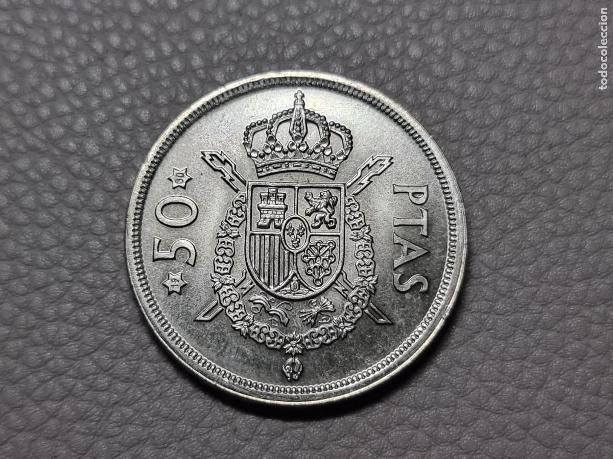Monedas Juan Carlos I: 50 PESETAS 1975 80* MBC+++
