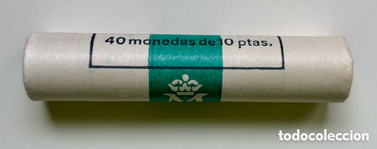 Monedas Juan Carlos I: Cartucho x 40 Monedas 10 Pesetas 1983 SC Juan Carlos FNMT Espa&ntilde;a