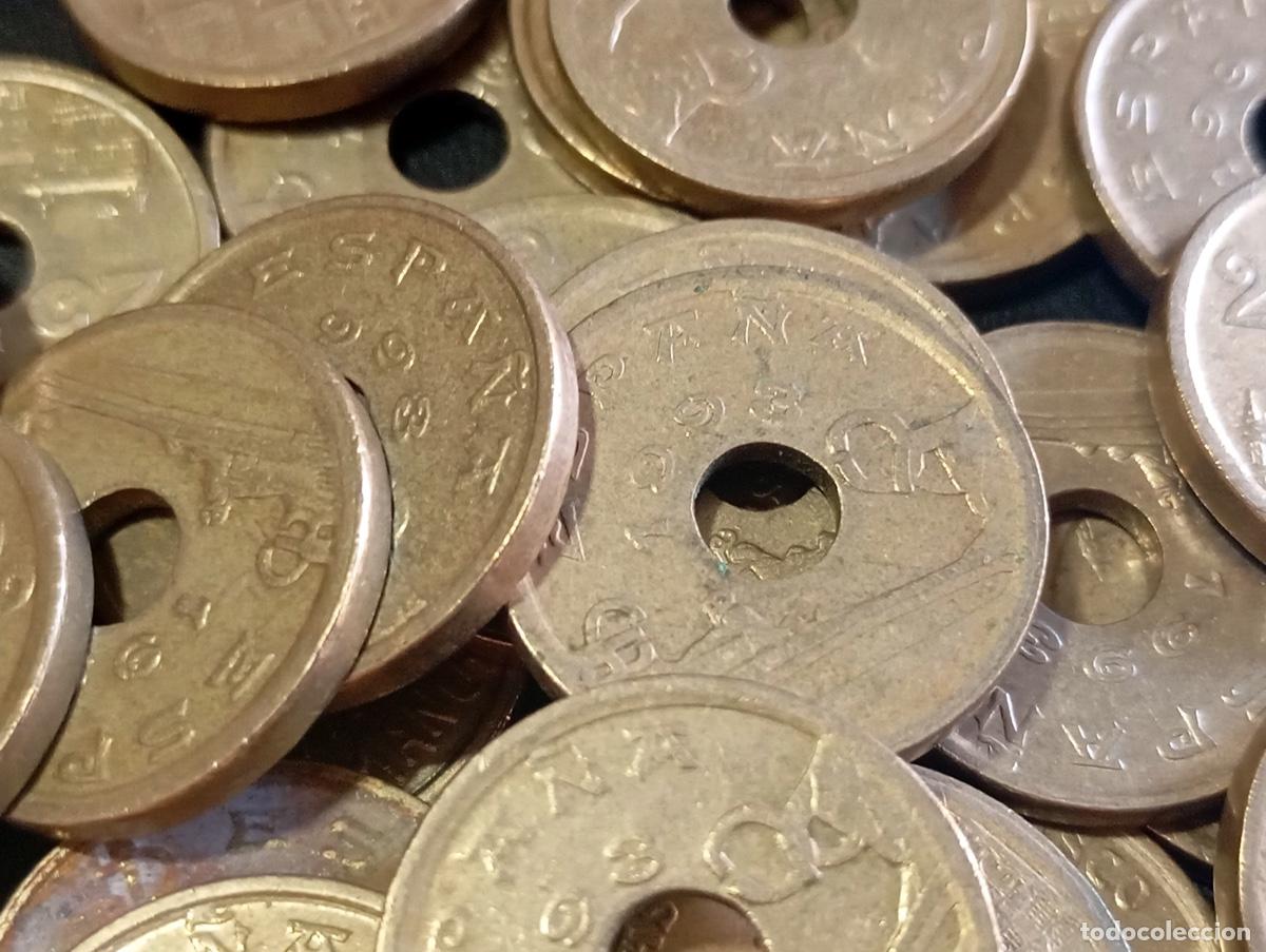 Monedas Juan Carlos I: LOTE 28 MONEDAS 25 PESETAS 1992 PA&Iacute;S VASCO. JUAN CARLOS I. ESTADO COMO SE VE EN LAS IM&Aacute;GENES.