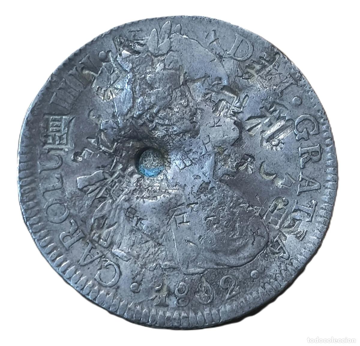 Monedas Juan Carlos I: 8 Reales 1802 Carlos IV M&eacute;xico F.T.