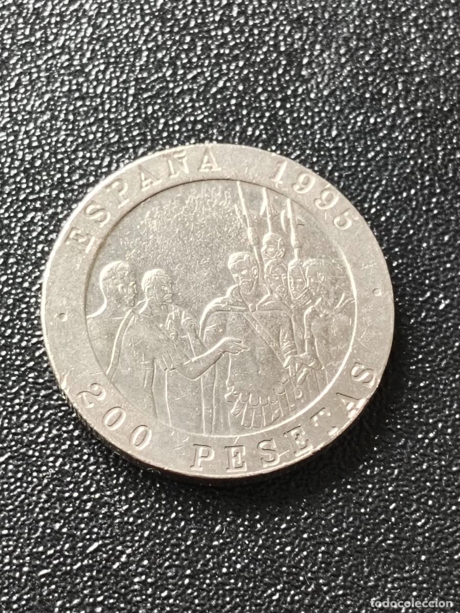 Monedas Juan Carlos I: JUAN CARLOS I: 200 PESETAS 1995