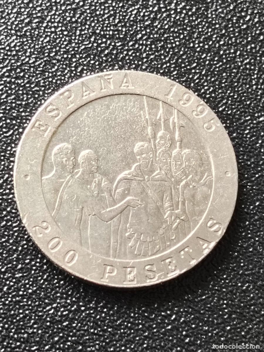 Monedas Juan Carlos I: JUAN CARLOS I: 200 PESETAS 1995
