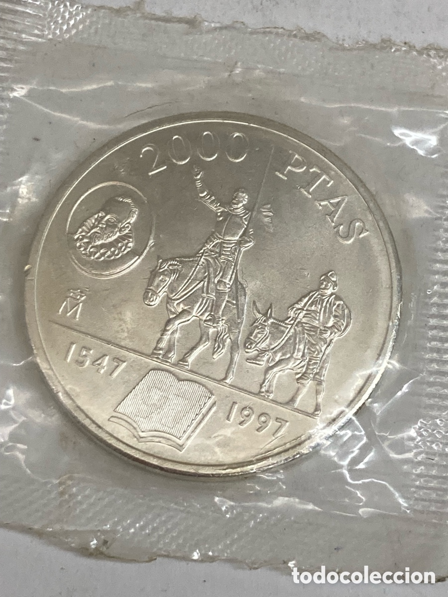 Monedas Juan Carlos I: Moneda de plata 2000 pesetas 1997