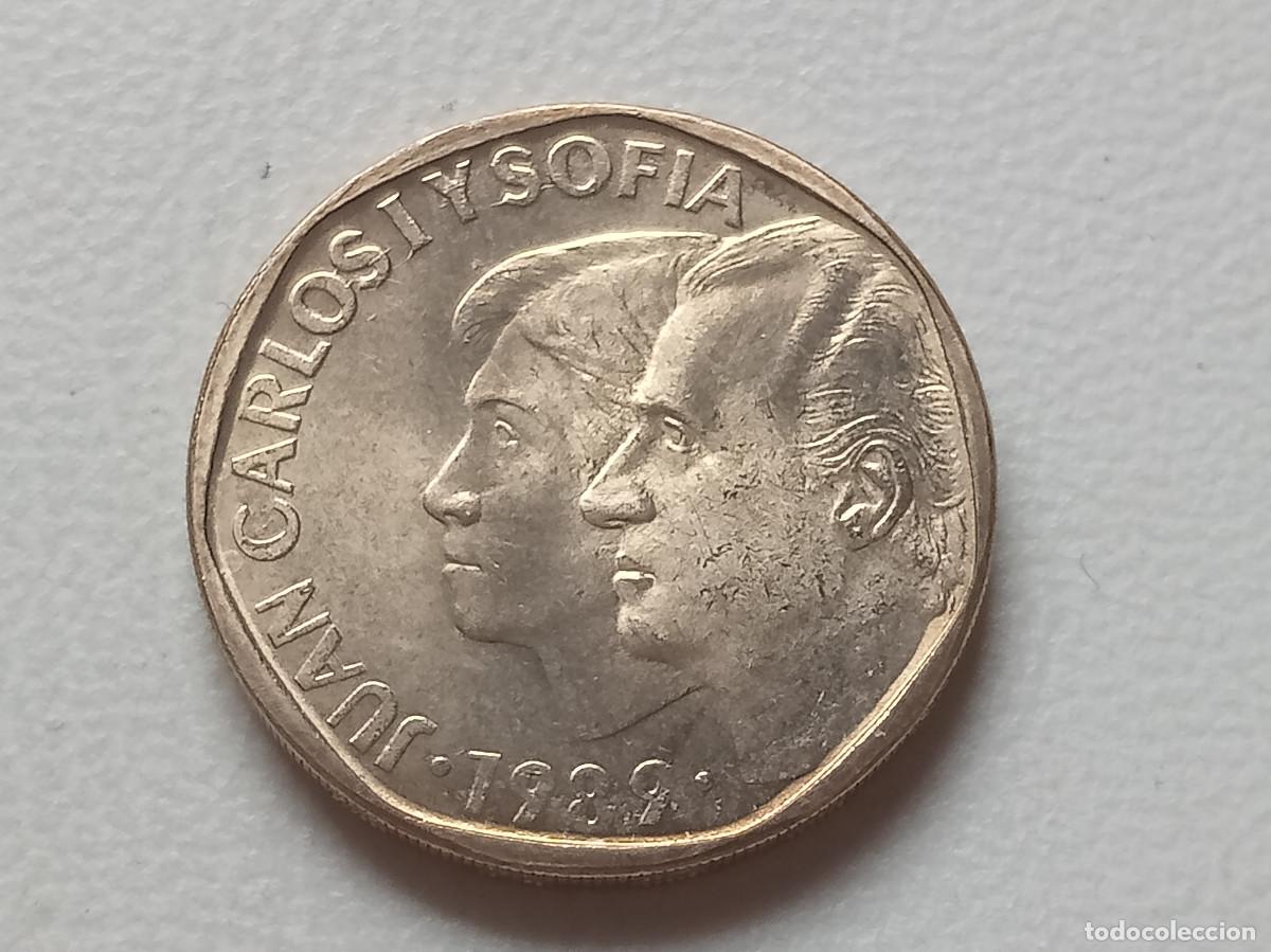 Monedas Juan Carlos I: JUAN CARLOS I 500 PESETAS 1989 EBC+