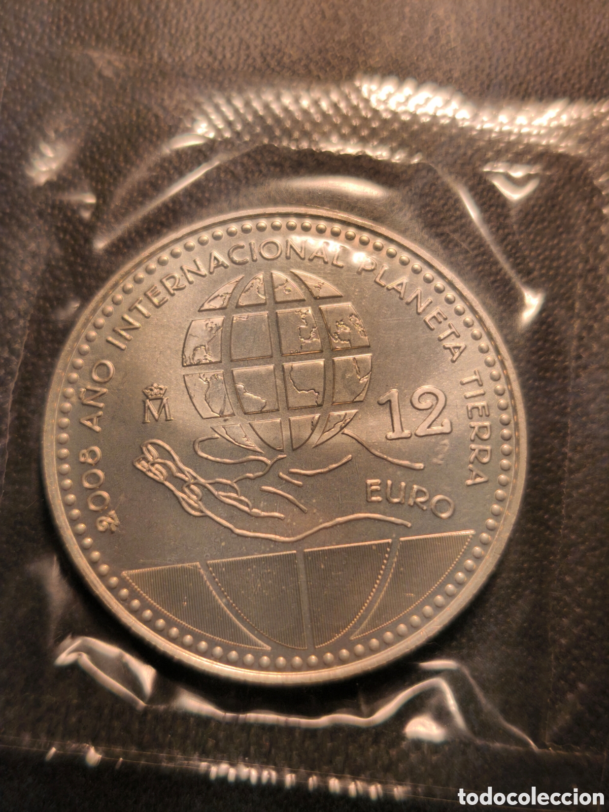 Monedas Juan Carlos I: Moneda de 12 euros de 2008