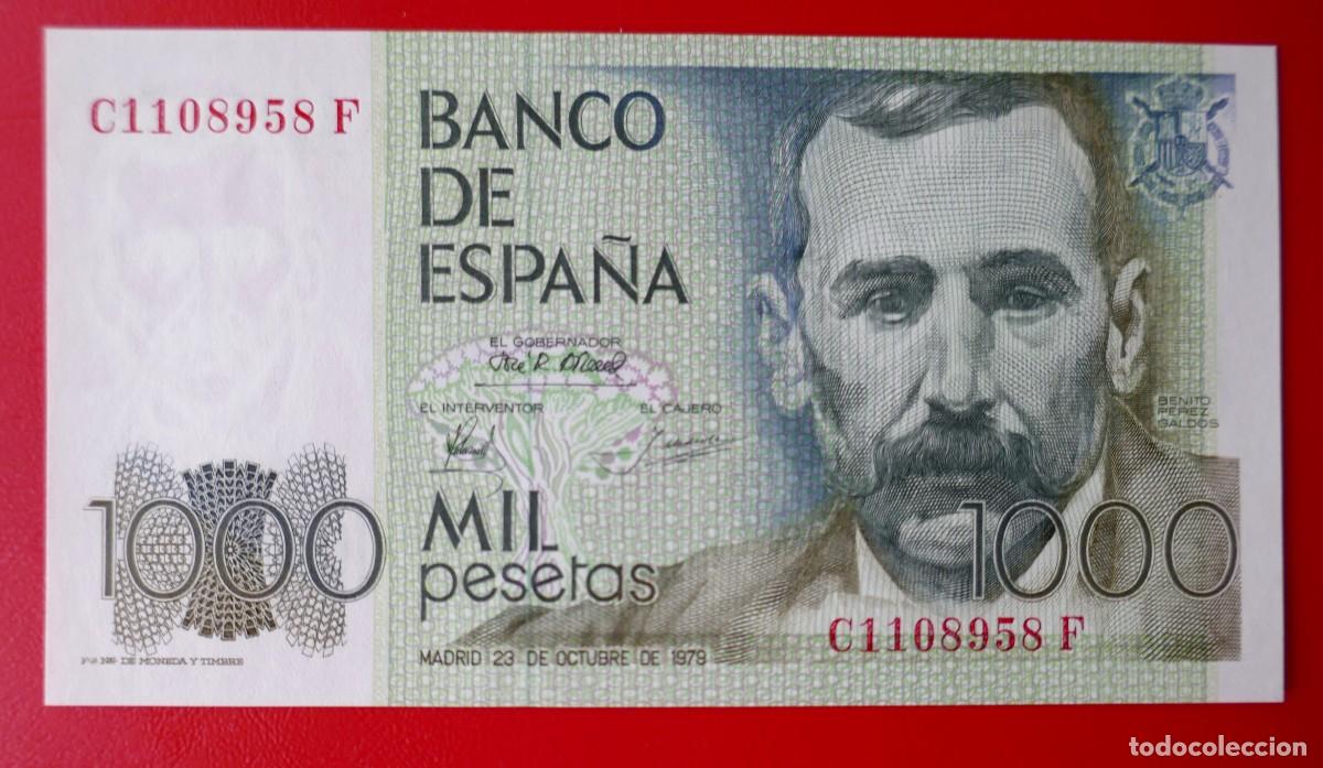 Monedas Juan Carlos I: BILLETE 1000 PESETAS A&Ntilde;O 1979. SERIE C