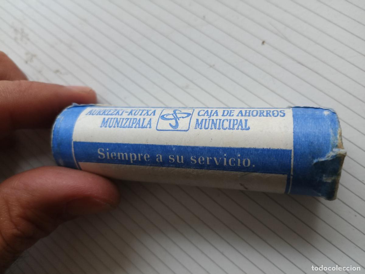 Monedas Juan Carlos I: Cartucho SC 1989 5 pesetas. Caja Municipal de Ahorros