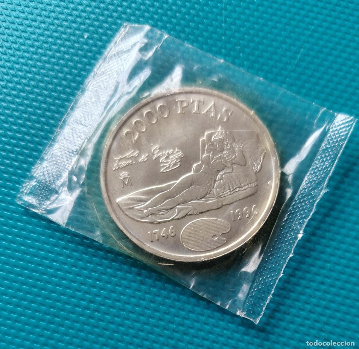 Monedas Juan Carlos I: MONEDA DE ESPA&Ntilde;A - 2000 PESETAS DE PLATA DEL A&Ntilde;O 1996 SC - EN SU BLISTER - 3002WDV