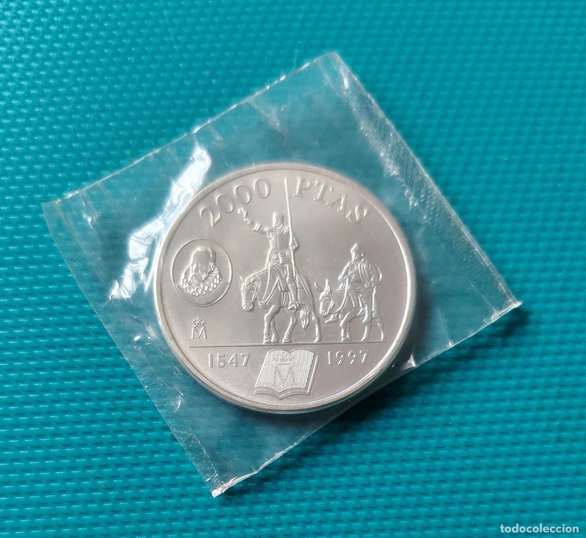 Monedas Juan Carlos I: MONEDA DE ESPA&Ntilde;A - 2000 PESETAS DE PLATA DEL A&Ntilde;O 1997 SC - EN SU BLISTER - 3004RFP