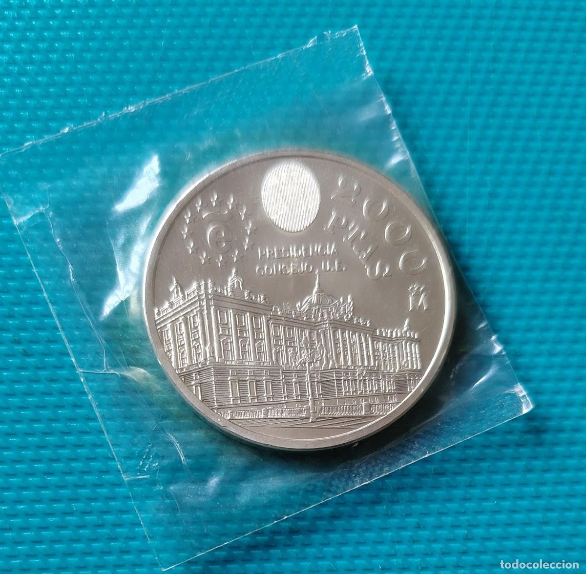 Monedas Juan Carlos I: MONEDA DE ESPA&Ntilde;A - 2000 PESETAS DE PLATA DEL A&Ntilde;O 1995 SC - EN SU BLISTER - 3006YHA