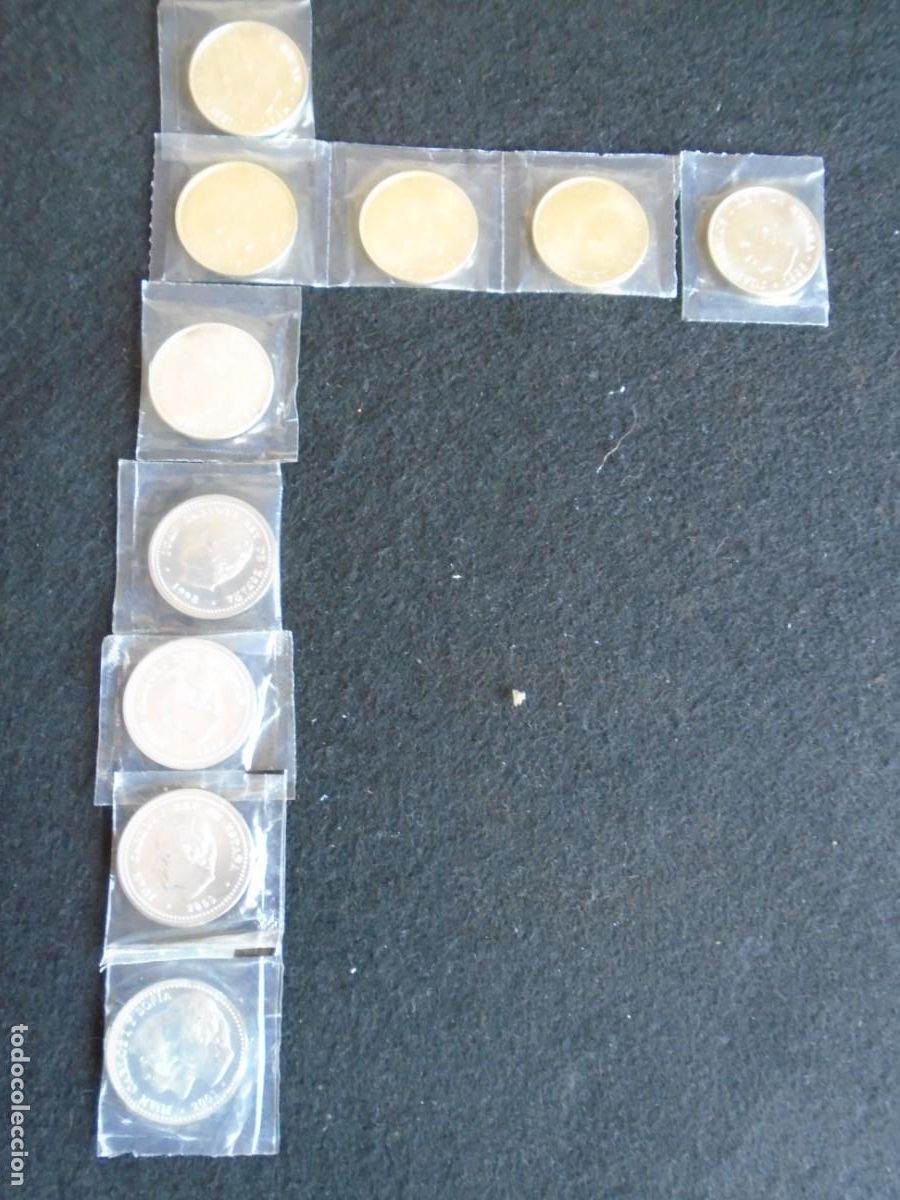 Monedas Juan Carlos I: (MO-260407)LOTE DE 10 MONEDAS DE 2000 PESETAS DE PLATA DE JUAN CARLOS I