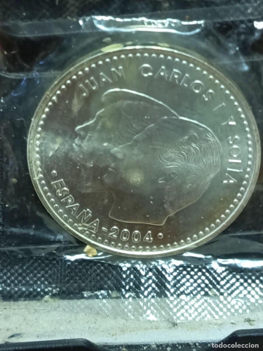 Monedas Juan Carlos I: PAVIA B203/ MONEDA 12E, PLATA, 2004, JUAN CARLOS Y SOFIA V Centenario de Isabel I de Castilla: S/C E