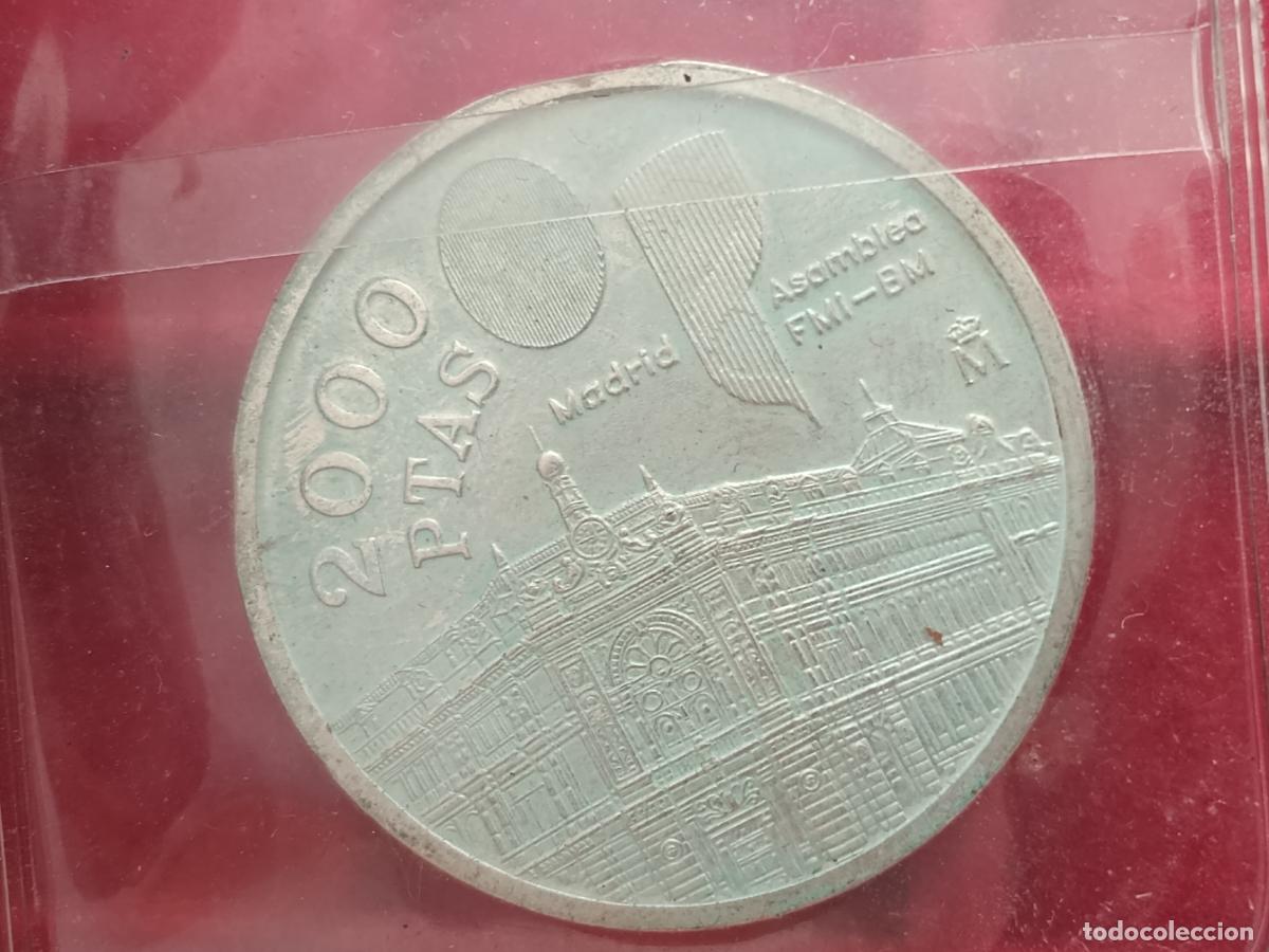 Monedas Juan Carlos I: 2000 pesetas de plata de 1994