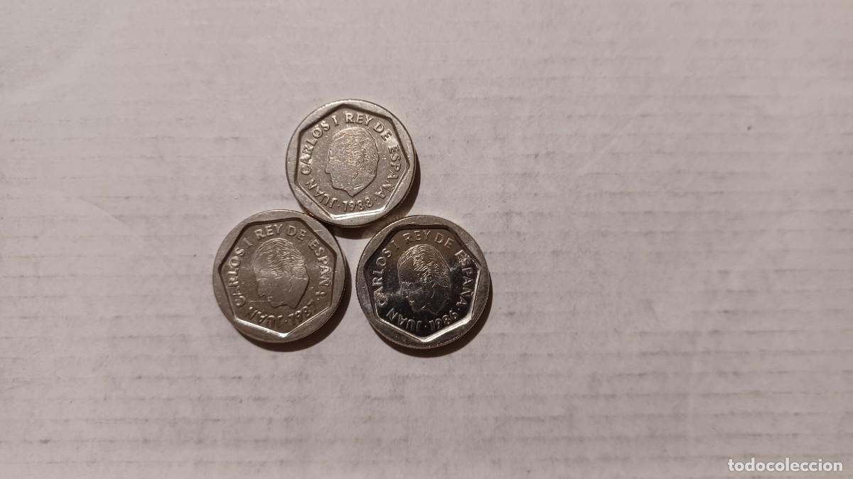 Monedas Juan Carlos I: 6 monedas de 200 pesetas