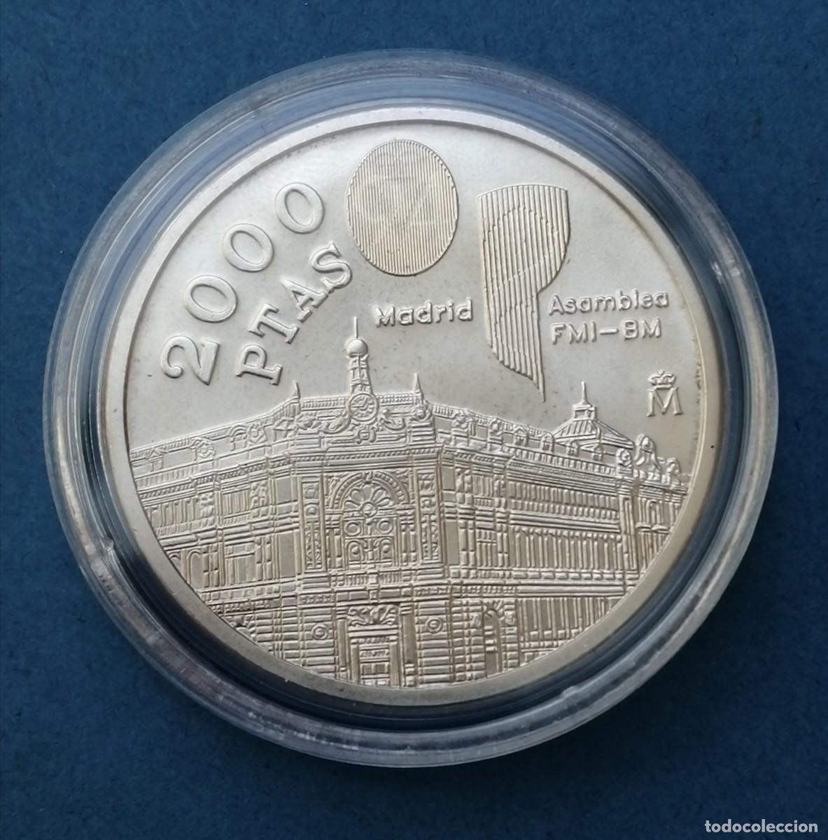 Monedas Juan Carlos I: MONEDA PLATA 2000 PESETAS 1994