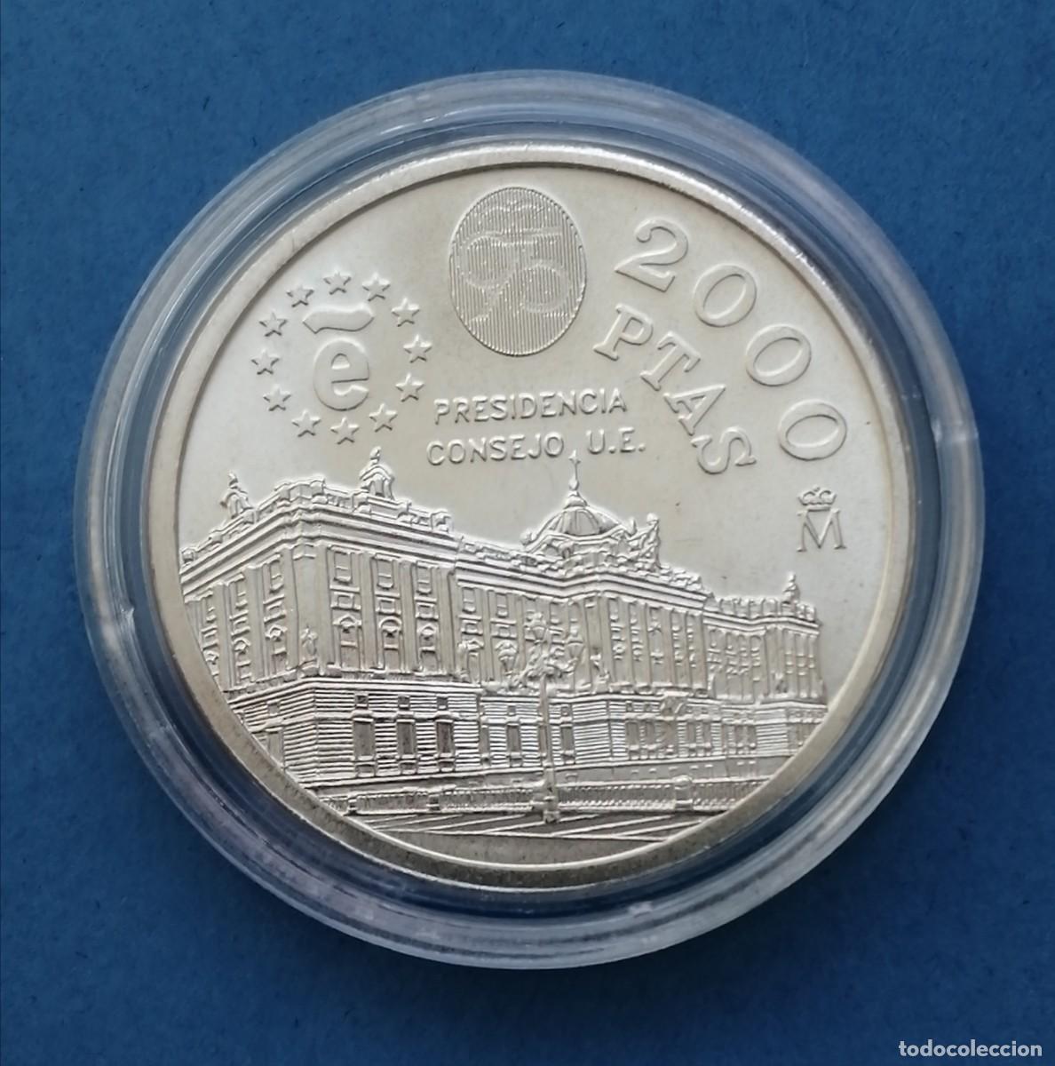 Monedas Juan Carlos I: MONEDA PLATA 2000 PESETAS 1995