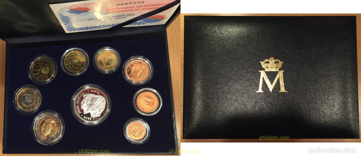 Monedas Juan Carlos I: 1847 ESPA&Ntilde;A 2002 EUROSET SPAIN PROOF 2002