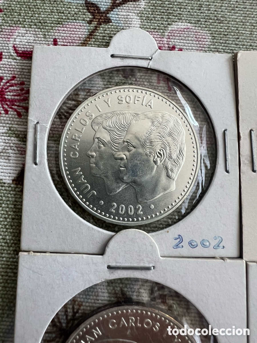 Monedas Juan Carlos I: Colecci&oacute;n monedas Plata COMPLETA!!! - Foto 5