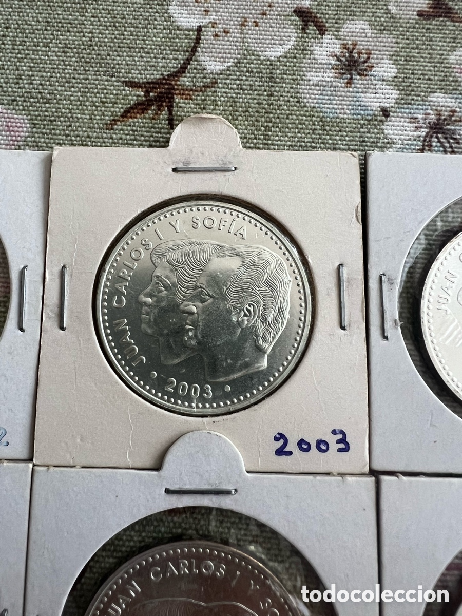 Monedas Juan Carlos I: Colecci&oacute;n monedas Plata COMPLETA!!! - Foto 6