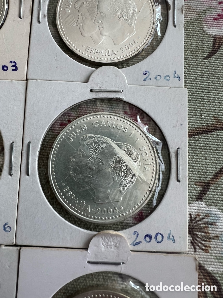 Monedas Juan Carlos I: Colecci&oacute;n monedas Plata COMPLETA!!! - Foto 10