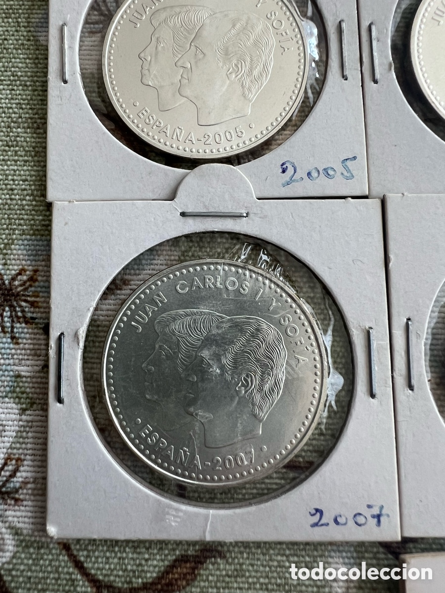 Monedas Juan Carlos I: Colecci&oacute;n monedas Plata COMPLETA!!! - Foto 11