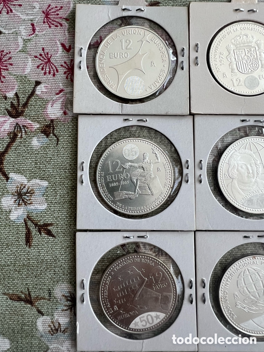 Monedas Juan Carlos I: Colecci&oacute;n monedas Plata COMPLETA!!! - Foto 16