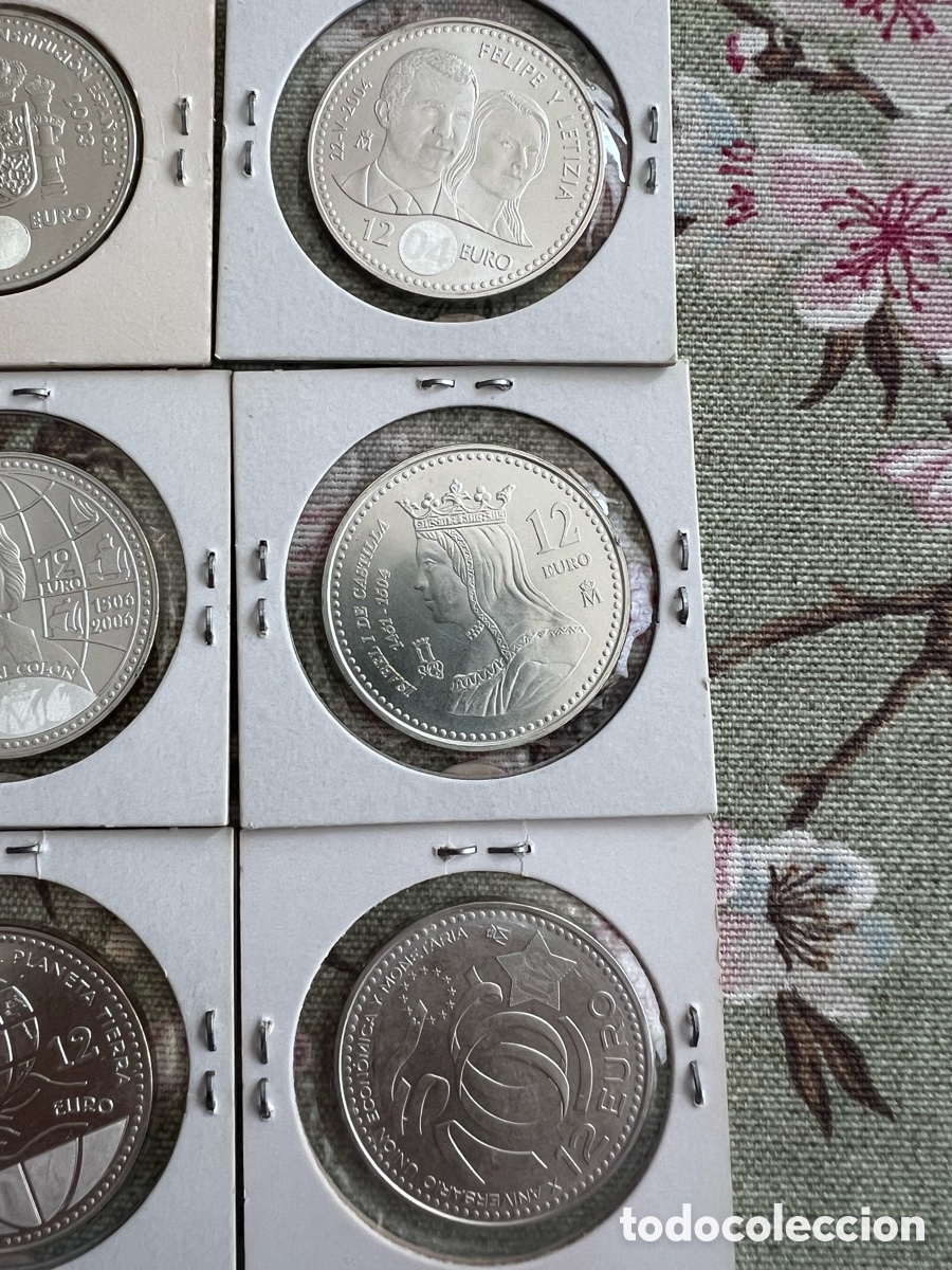 Monedas Juan Carlos I: Colecci&oacute;n monedas Plata COMPLETA!!! - Foto 18