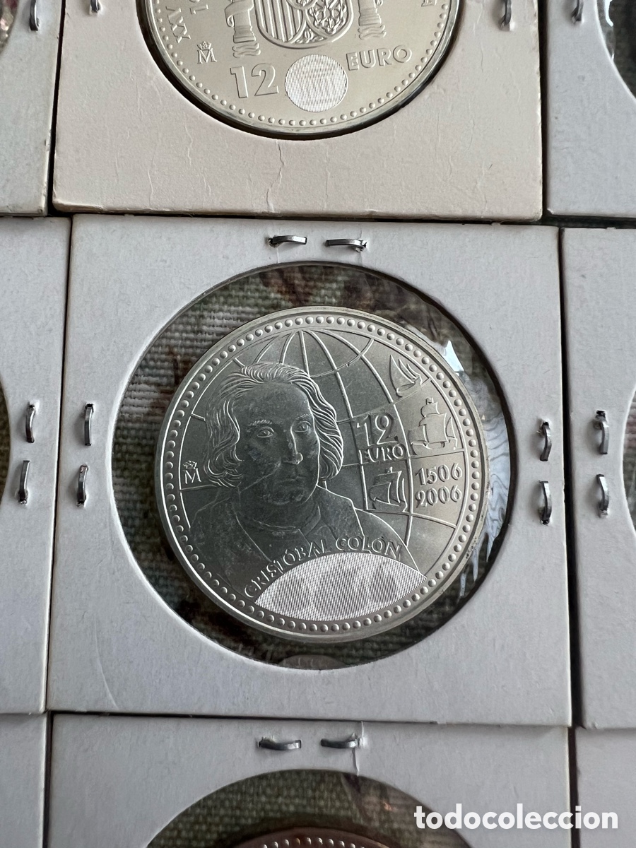 Monedas Juan Carlos I: Colecci&oacute;n monedas Plata COMPLETA!!! - Foto 24