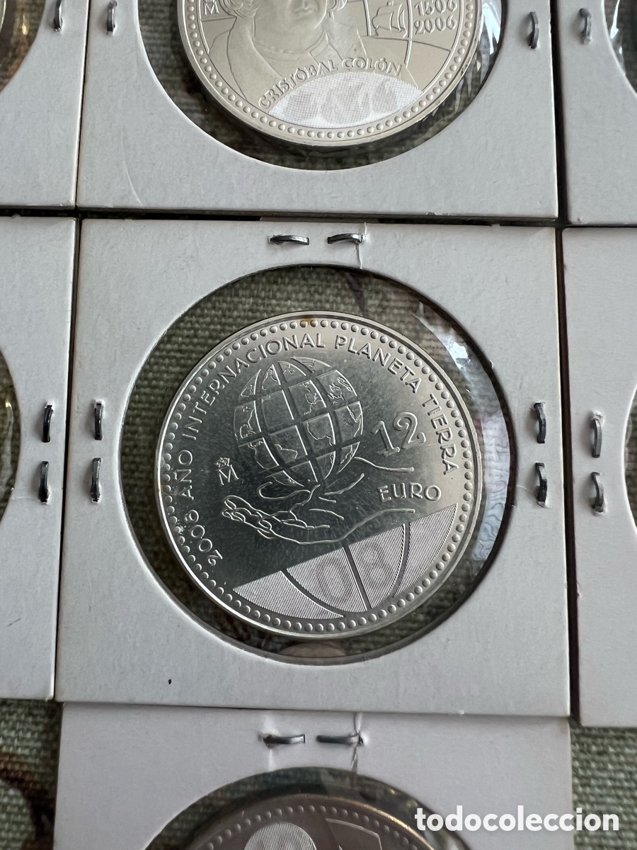 Monedas Juan Carlos I: Colecci&oacute;n monedas Plata COMPLETA!!! - Foto 27