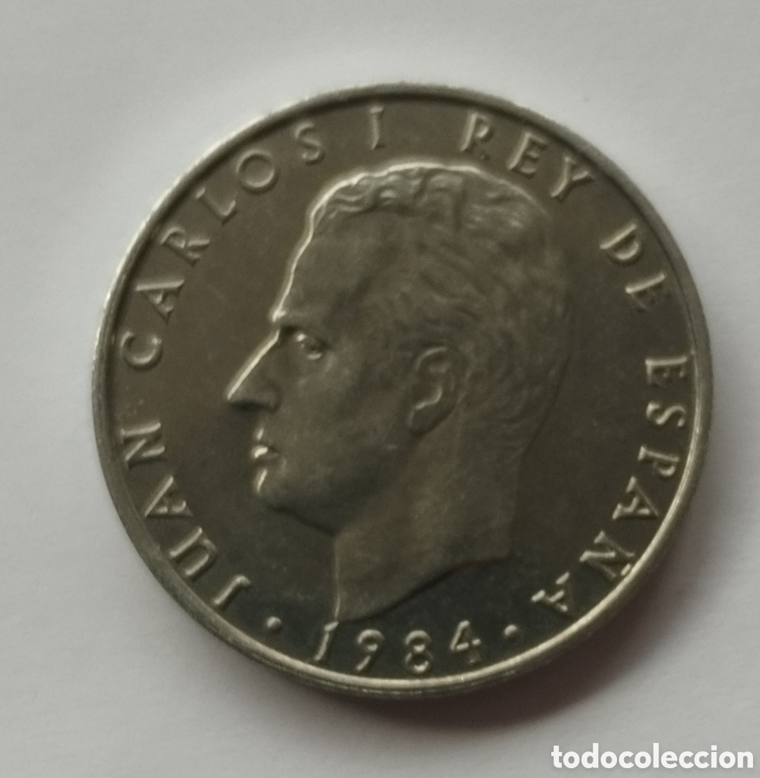 Monedas Juan Carlos I: MONEDA DE 2 PESETAS JUAN CARLOS I 1984 SIN CIRCULAR