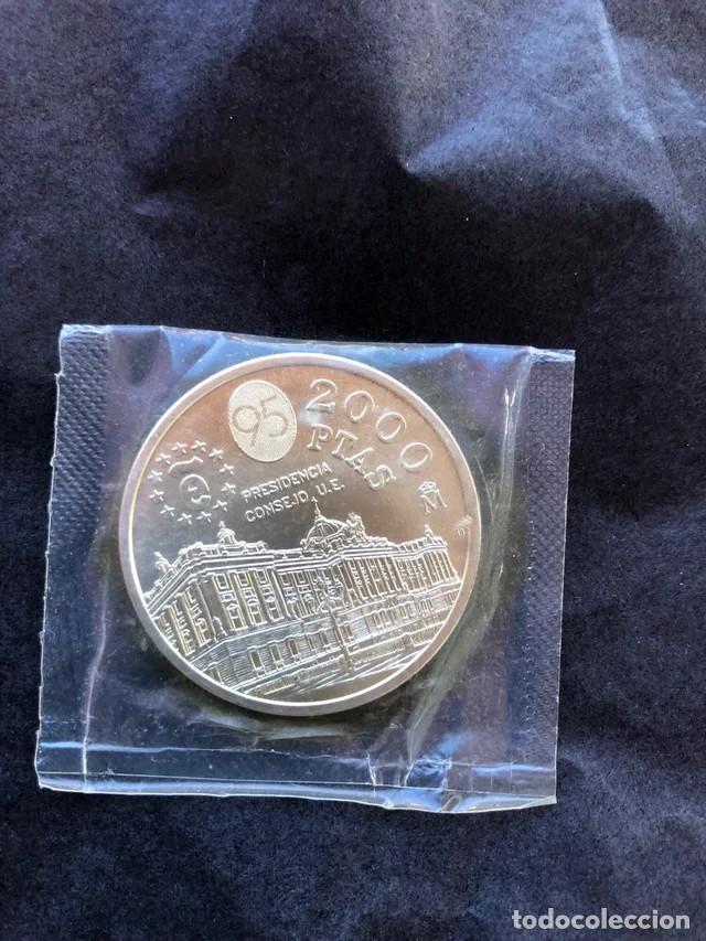 Monedas Juan Carlos I: Moneda Plata 2000 pesetas 1995