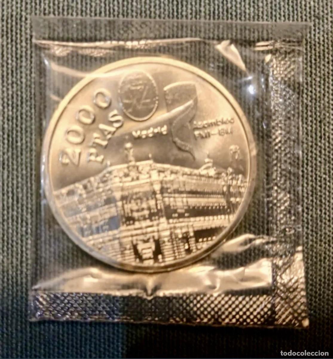 Monedas Juan Carlos I: Moneda Plata 2000 pesetas 1994