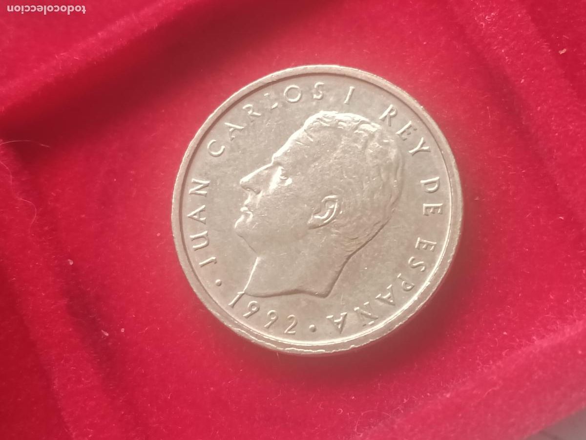 Monedas Juan Carlos I: 100 pesetas 1992 SC Juan Carlos I