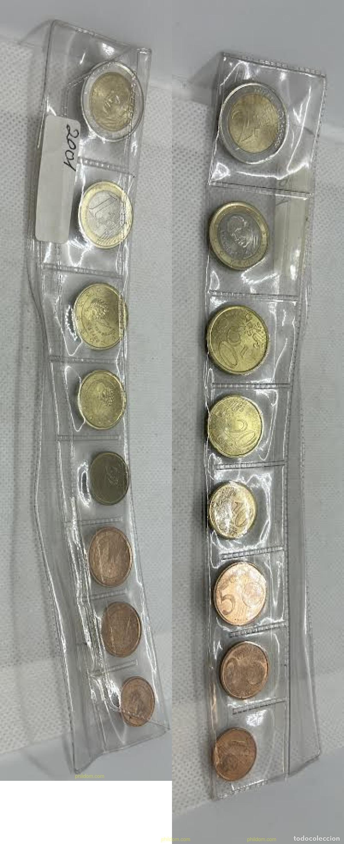 Monedas Juan Carlos I: 4288 ESPA&Ntilde;A 2001 TIRA EUROS 2001 ESPA&Ntilde;A