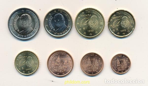 Monedas Juan Carlos I: 3379 ESPA&Ntilde;A 1999 TIRA EUROS 1999 ESPA&Ntilde;A